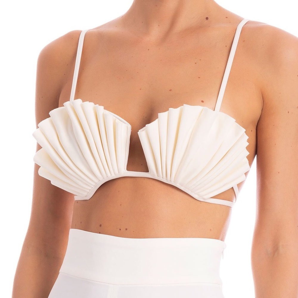 ISO ADRIANA DEGREAS COQUILLAGE SHELL BRA BIKINI